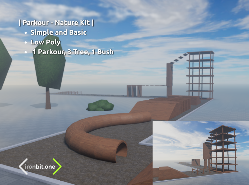 Parkour - Nature Kit