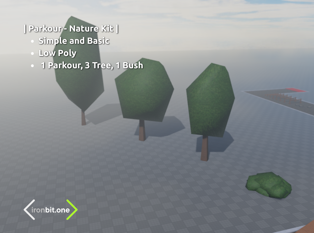 Parkour - Nature Kit