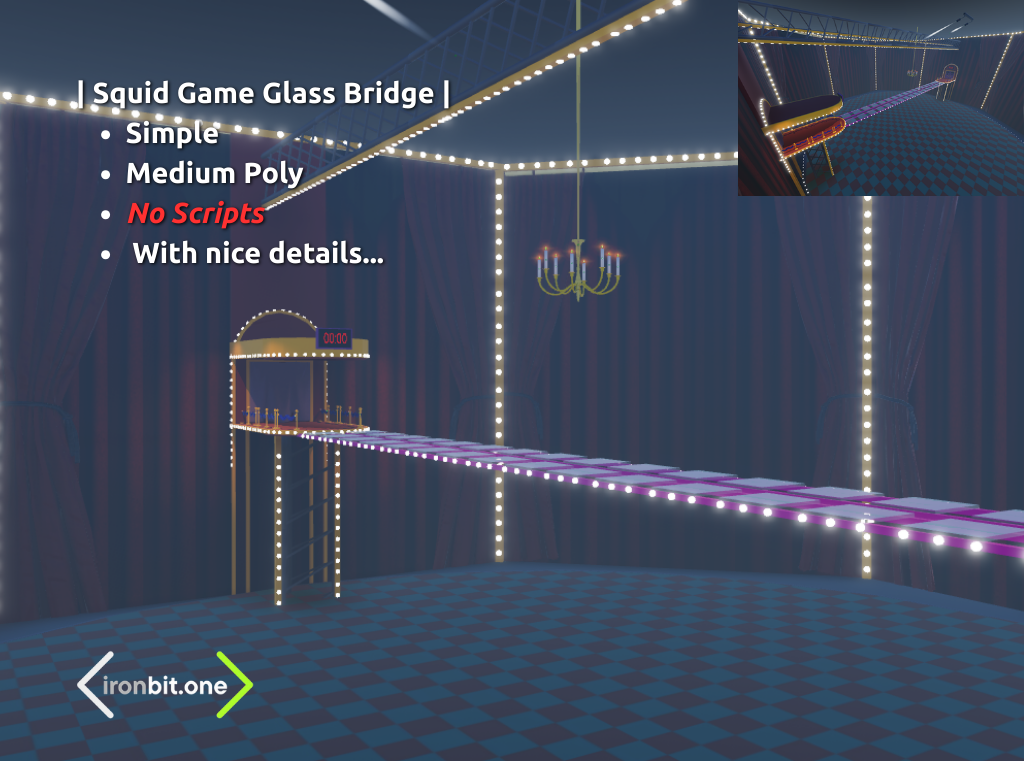 Squid Game Glass Bridge